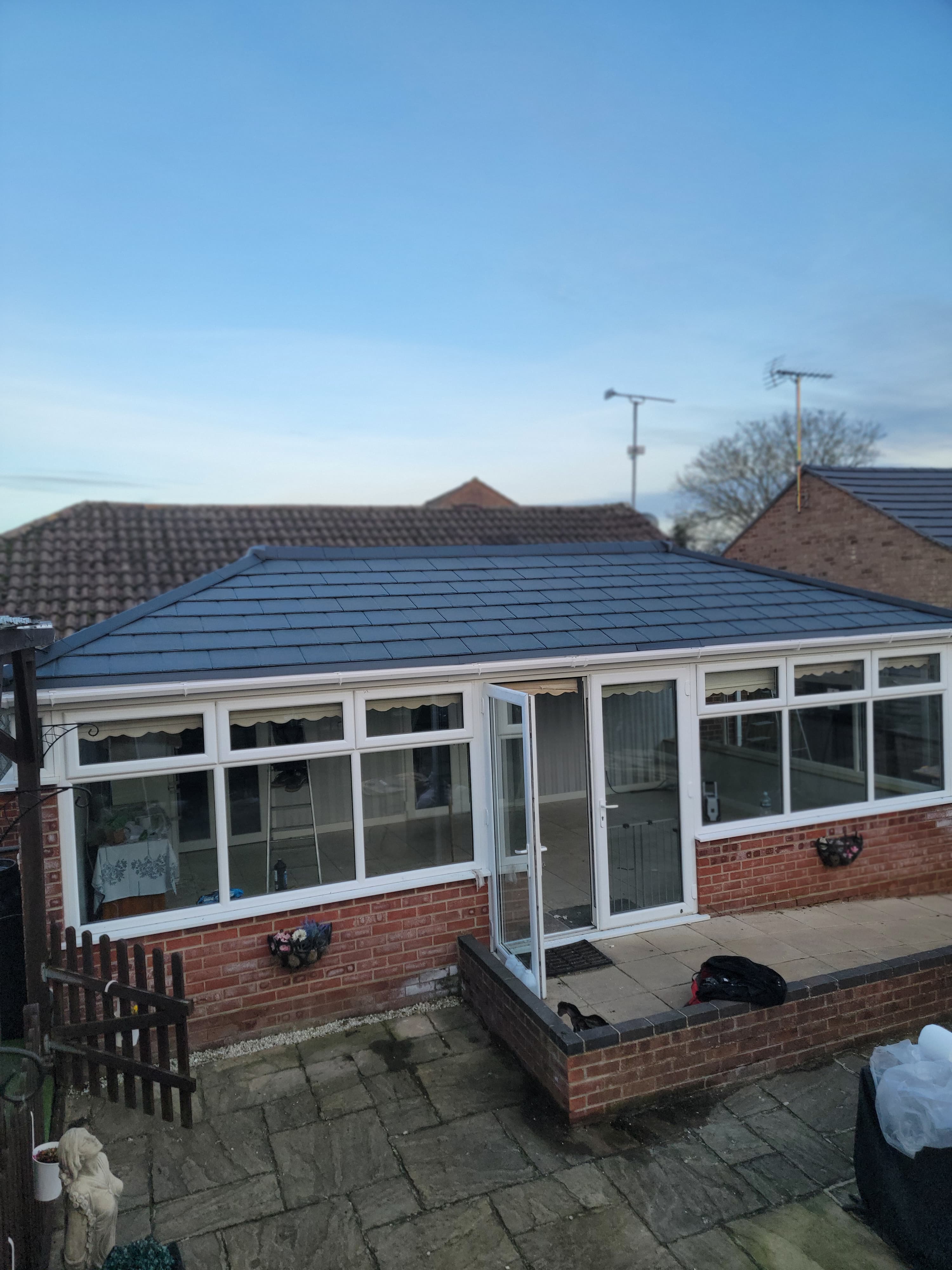 Eco Friendly conservatory showcasing temperature control